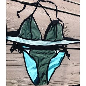 Xhilaration 2 piece swim suit